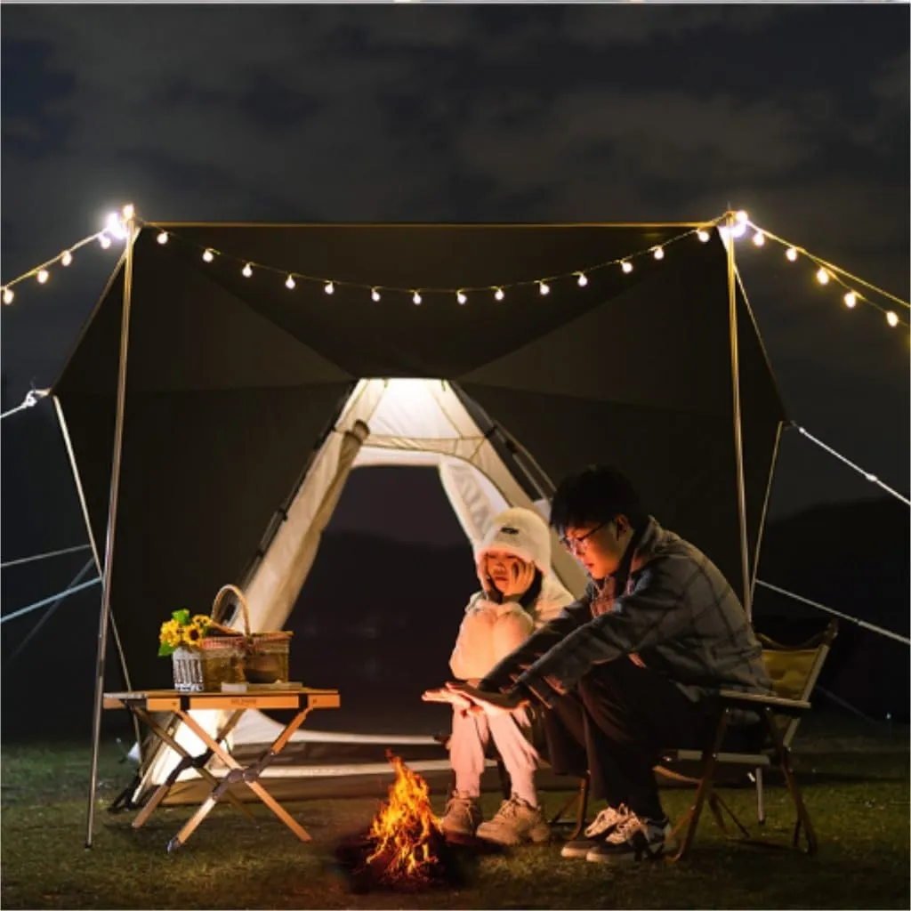 Spacious and Lightweight Fully Automatic Double-Layer Tent Outdoor Portable Camping Thickened Rainproof Camping Equipment Tent Outdoor Tent