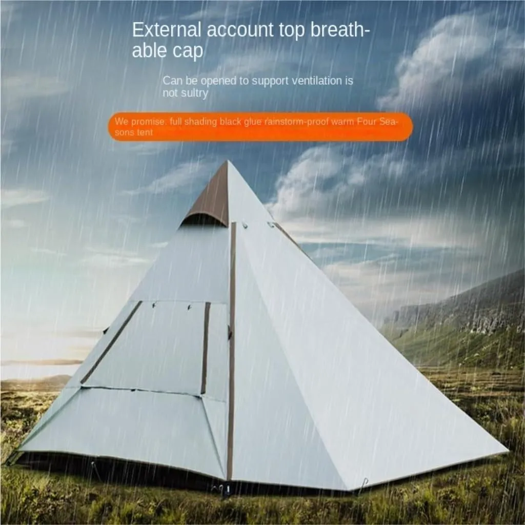 Spacious and Lightweight Fully Automatic Double-Layer Tent Outdoor Portable Camping Thickened Rainproof Camping Equipment Tent Outdoor Tent