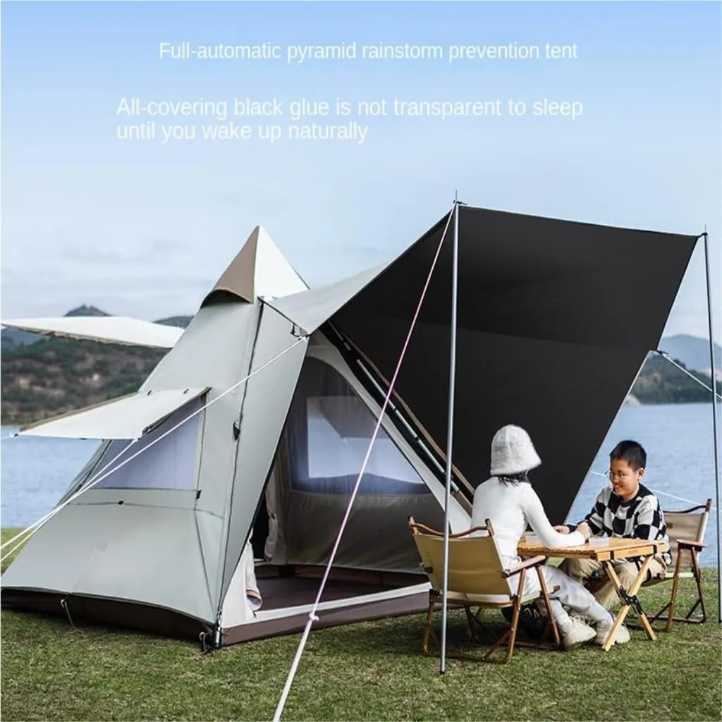 Spacious and Lightweight Fully Automatic Double-Layer Tent Outdoor Portable Camping Thickened Rainproof Camping Equipment Tent Outdoor Tent