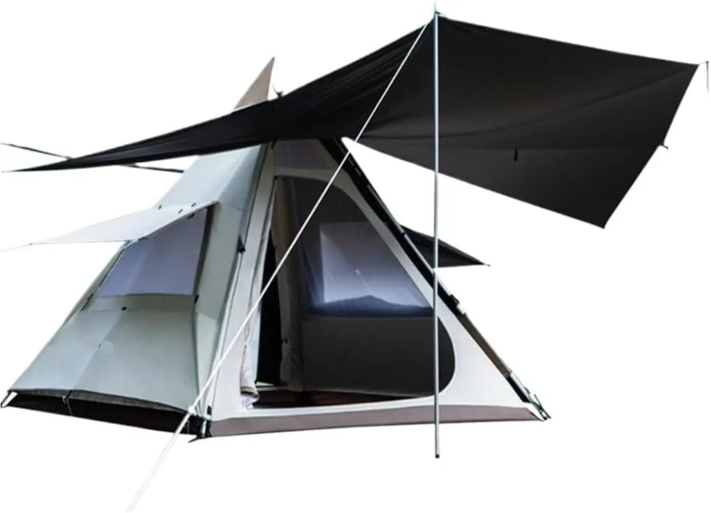 Spacious and Lightweight Fully Automatic Double-Layer Tent Outdoor Portable Camping Thickened Rainproof Camping Equipment Tent Outdoor Tent