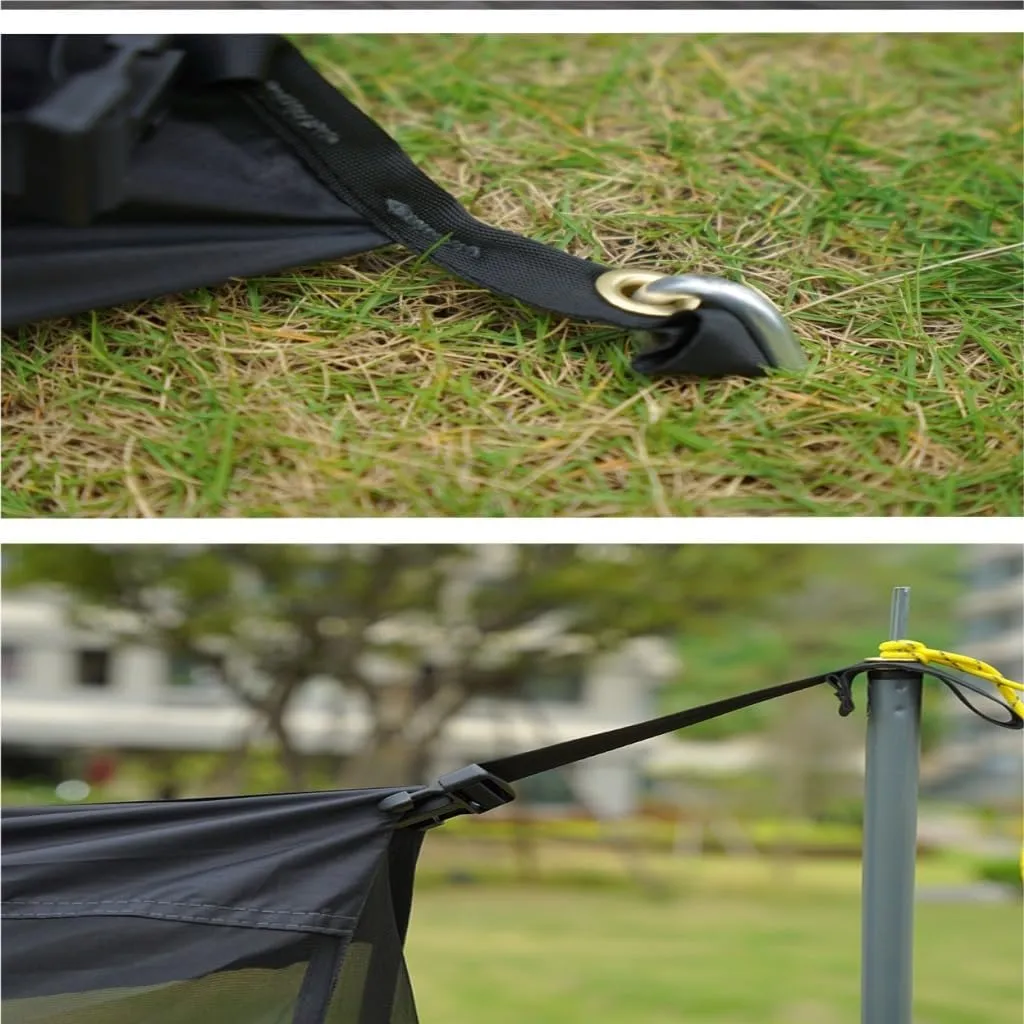 Spacious and Lightweight Portable Outdoor Rod-Free Anti-Mosquito Camping Mosquito Net Shelter Tent Inner Tent Camping Equipment Outdoor Tent