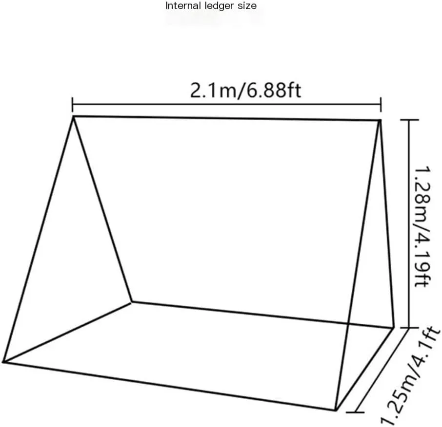 Spacious and Lightweight Portable Outdoor Rod-Free Anti-Mosquito Camping Mosquito Net Shelter Tent Inner Tent Camping Equipment Outdoor Tent