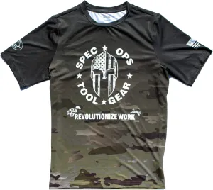 Spec Ops Tool Gear Tactical Construction T-Shirt for Men, Great for Working & Outdoor Activities