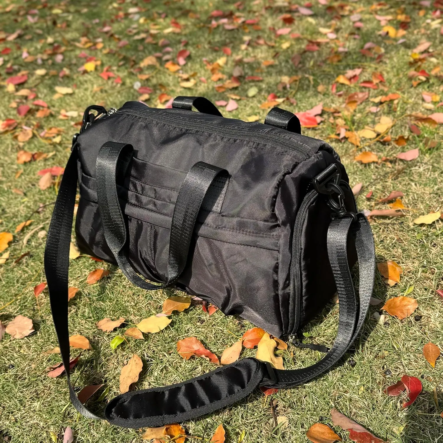 Sports Gym Bag with Shoes Compartment and Dry Wet Separated Pocket Large-capacity Travel Storage Bag