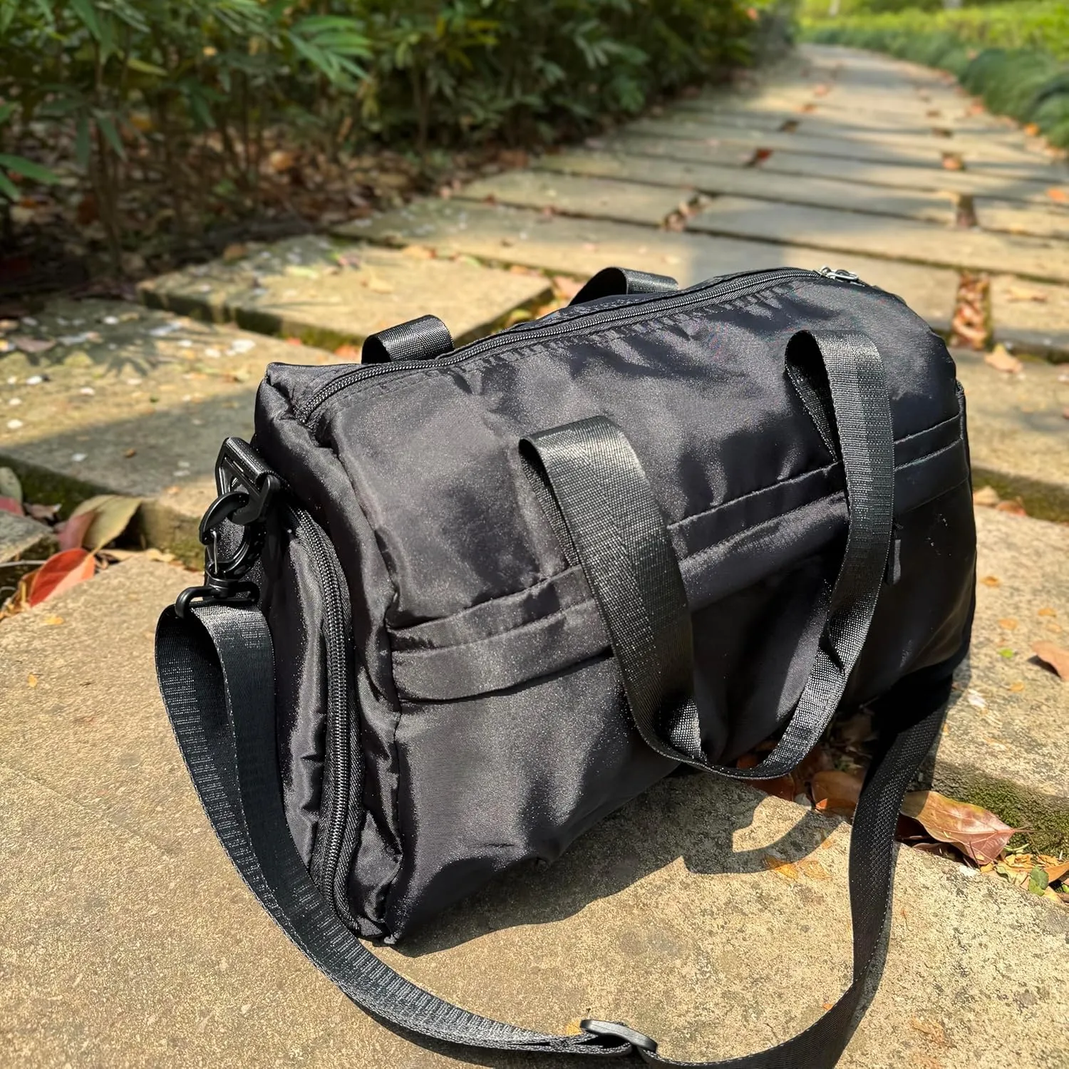 Sports Gym Bag with Shoes Compartment and Dry Wet Separated Pocket Large-capacity Travel Storage Bag
