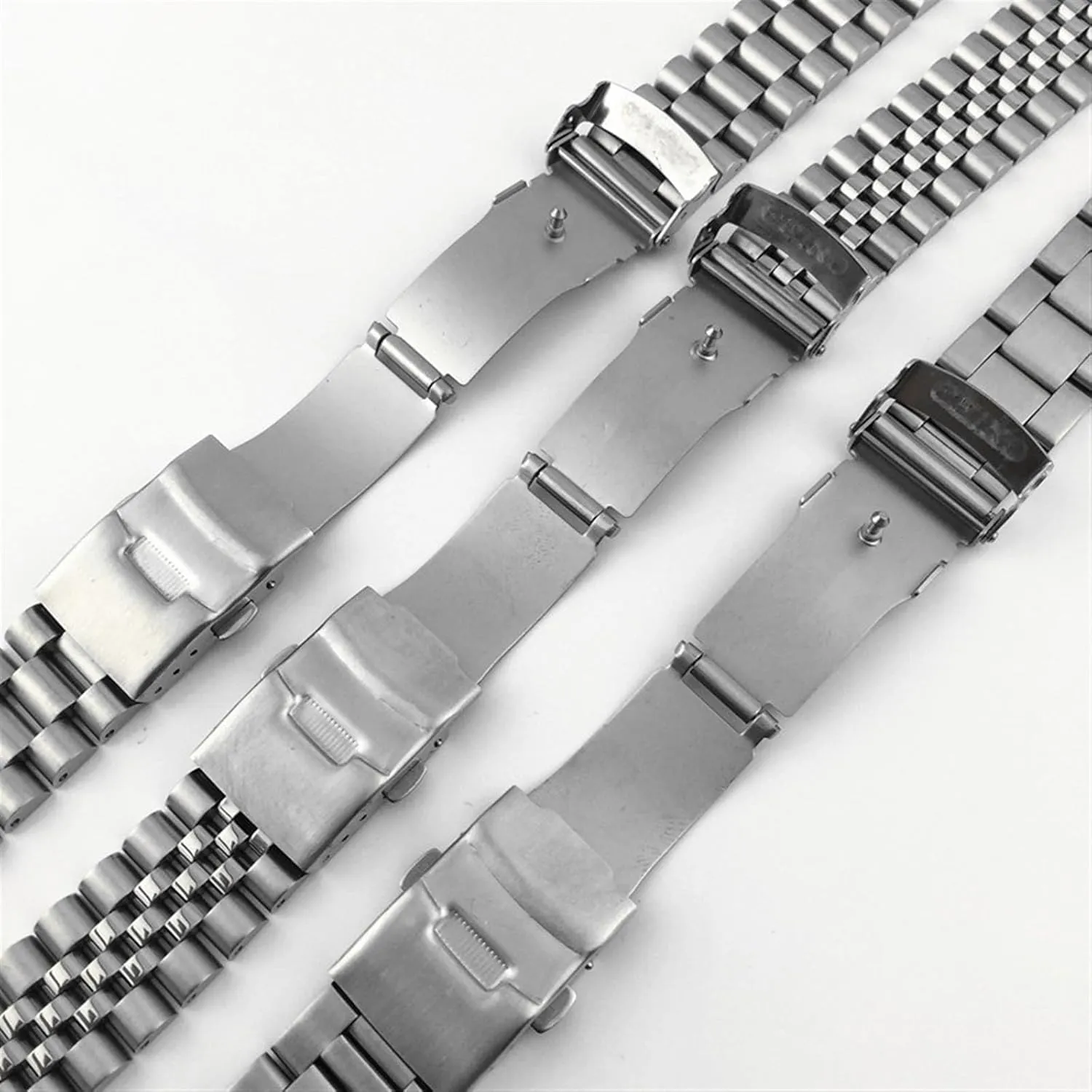 Stainless Steel Band 22mm Universal Solid Detachable Link Style Quick Change Watch Accessories Unisex Bracelet Strap
