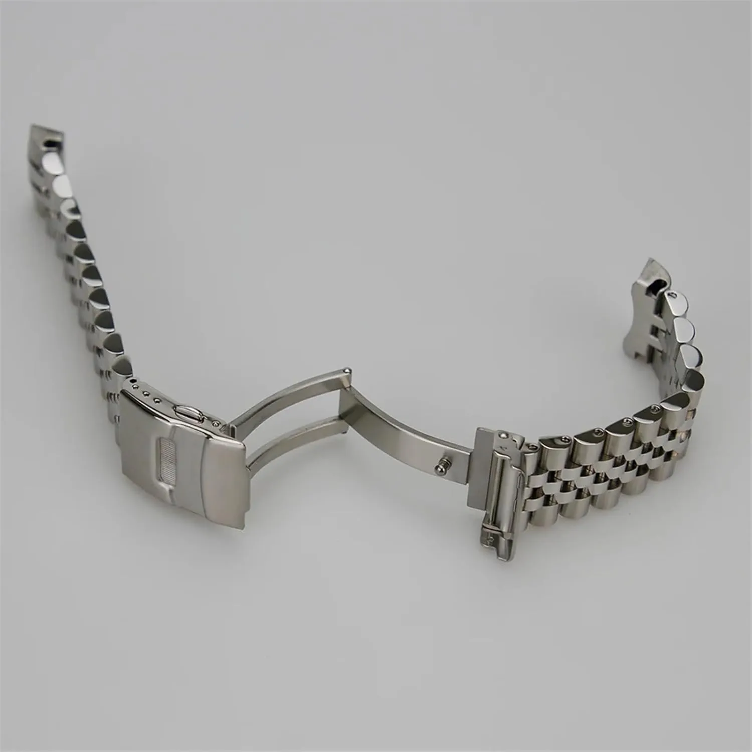 Stainless Steel Band 22mm Universal Solid Detachable Link Style Quick Change Watch Accessories Unisex Bracelet Strap