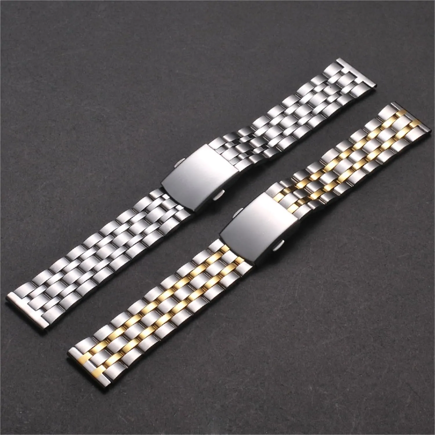 Stainless Steel Metal Replacement Watchbands 18mm 22mm 20mm Men Woman Universal Quick Change BrWatchband