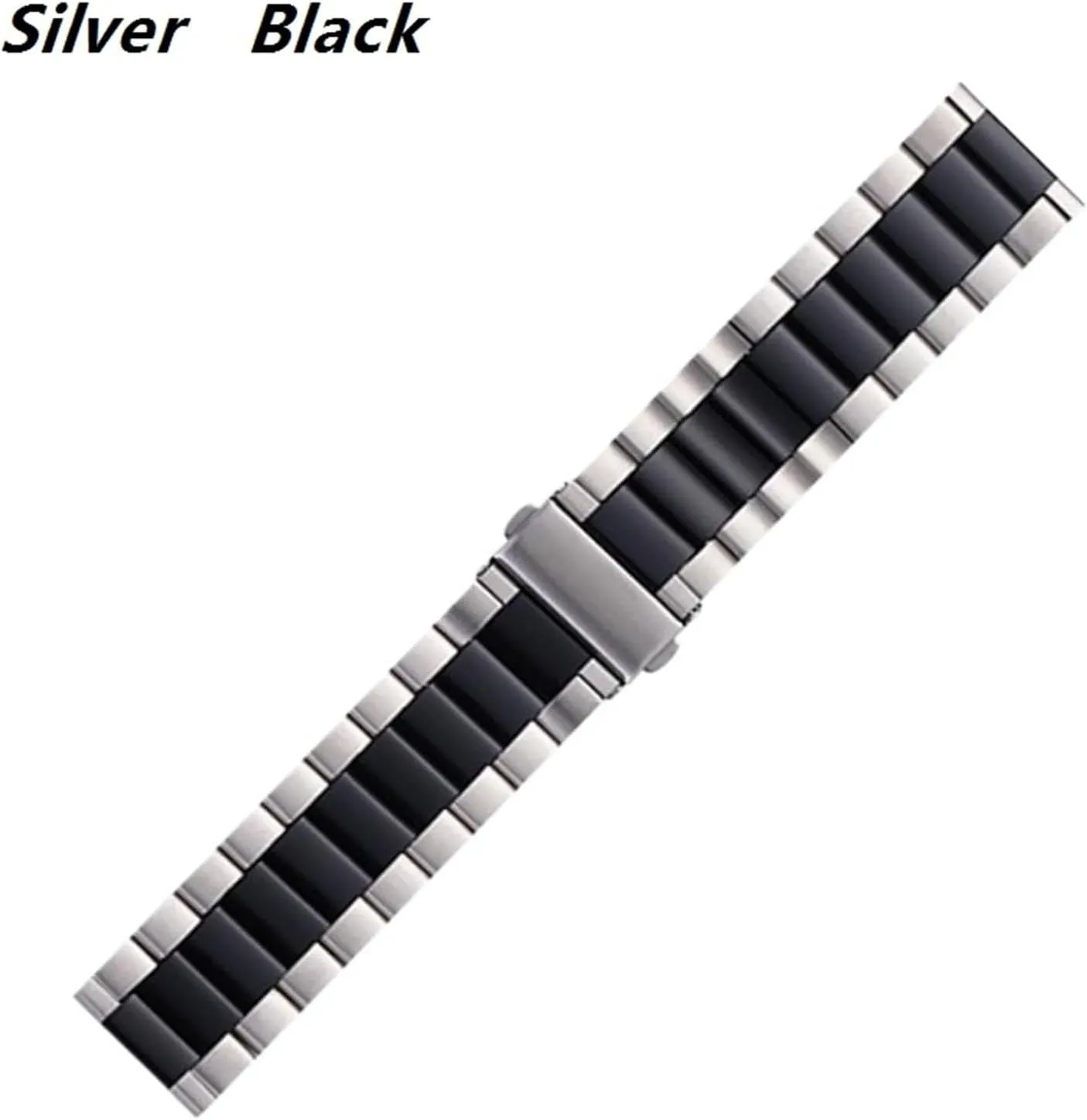 Stainless Steel Watch Band 20mm Universal Replacement Wristband