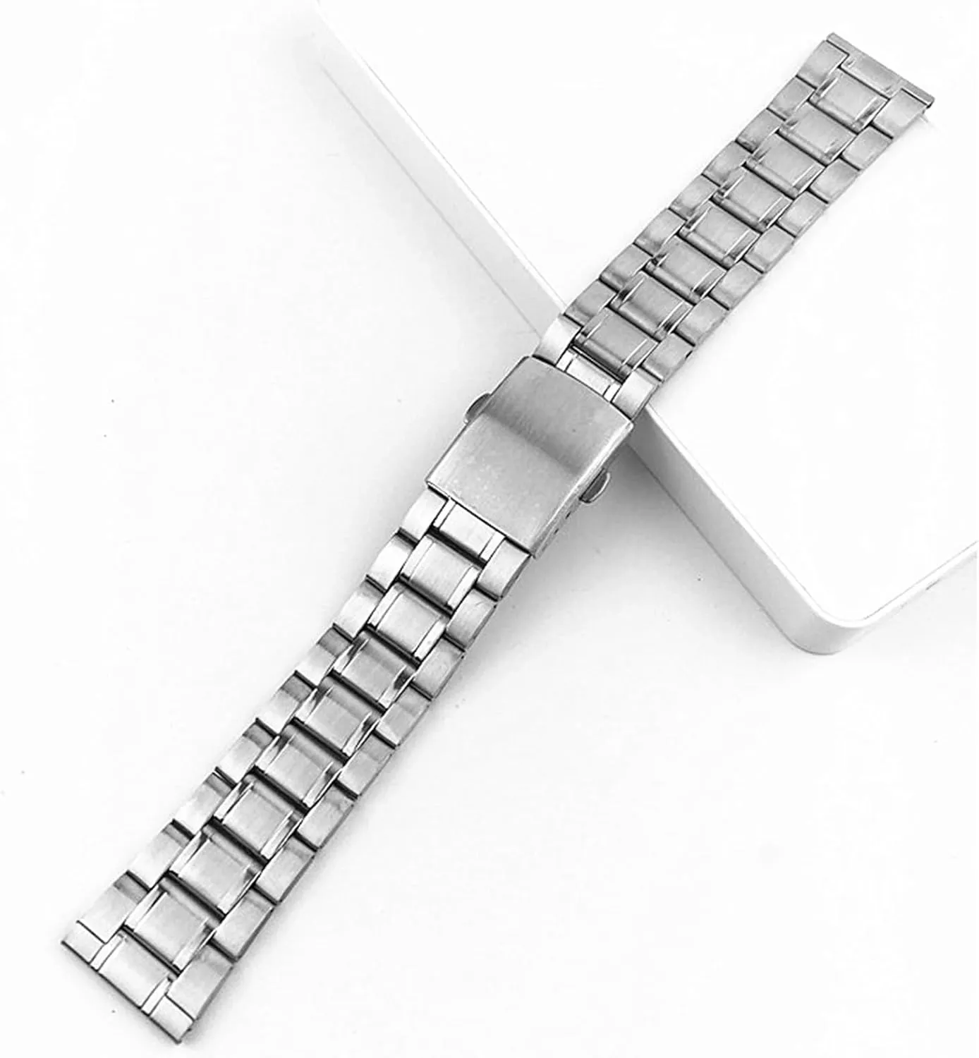 Stainless Steel Watch Band Universal Strap Men Woman Strap 18mm 20mm 22mm Watch Accessories