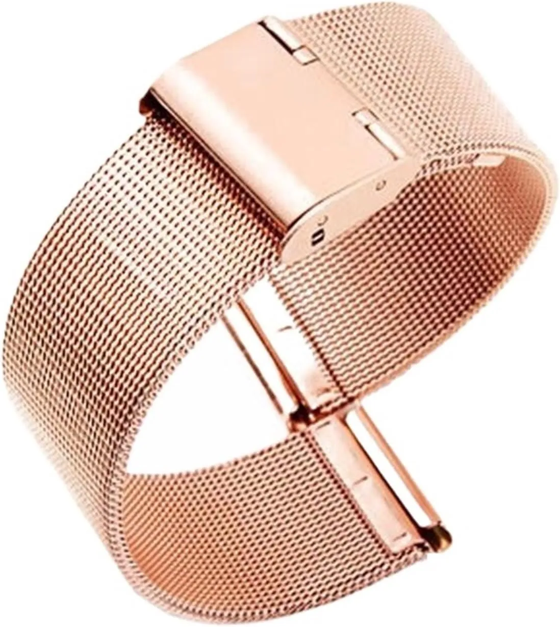 Stainless Steel Woven Mesh Watch Band Universal Quick Release Metal Strap