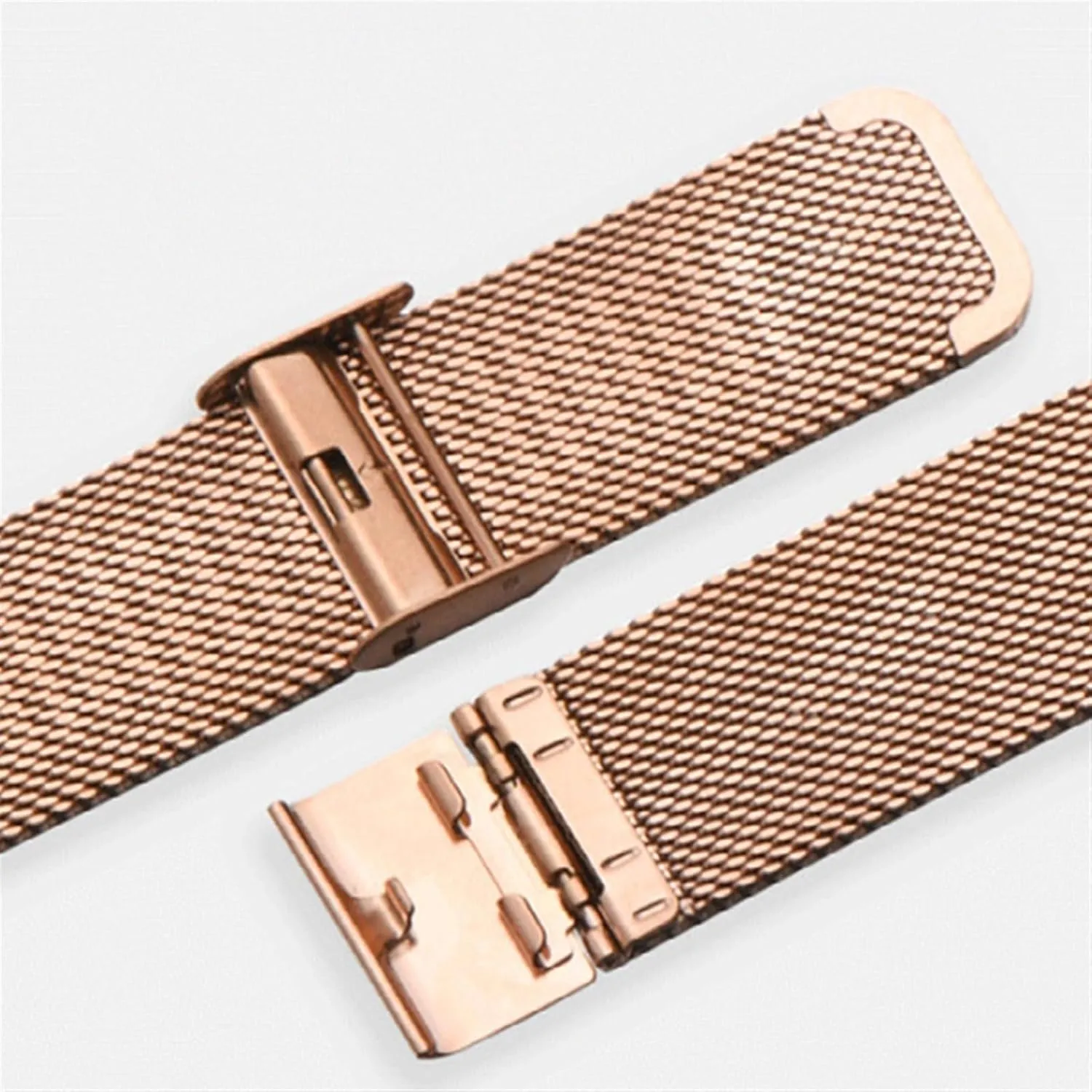 Stainless Steel Woven Mesh Watch Band Universal Quick Release Metal Strap