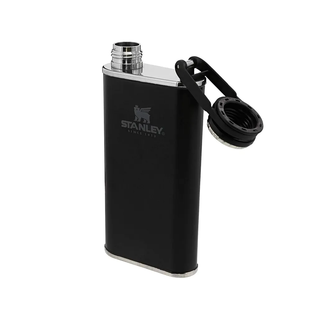 Stanley Classic Wide Mouth Flask Matte Black 8oz