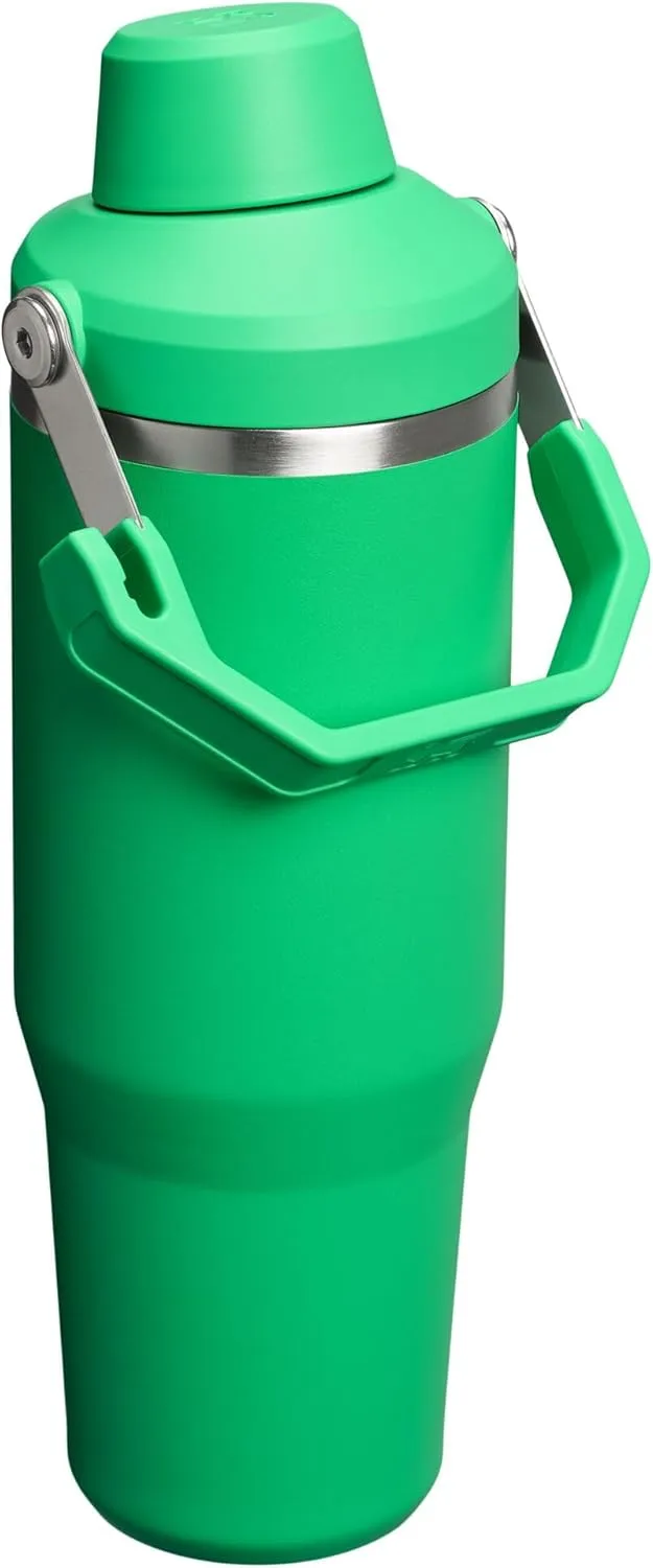 Stanley IceFlow 2.0 Fast Flow Tumbler with Handle 30 oz | Twist On Angled Spout Lid | Leakproof Water Bottle | Insulated Stainless Steel | BPA-Free | Meadow