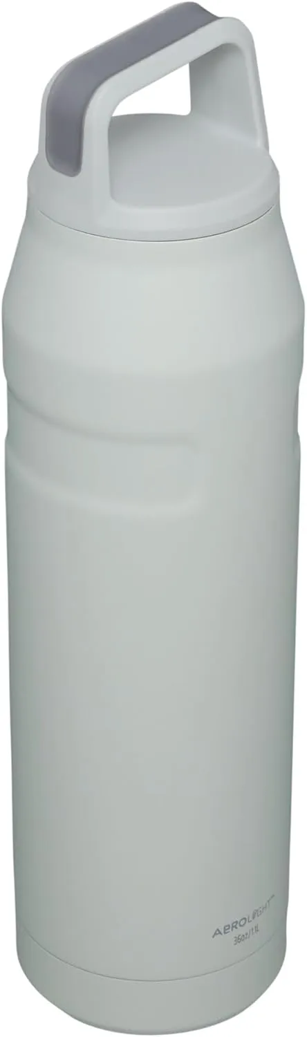 Stanley IceFlow Cap and Carry Water Bottle | Wide Mouth Twist Lid | Lightweight & Leakproof for Travel & Sports | Insulated Stainless Steel | BPA-Free