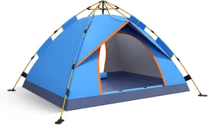 Sun Shelter for Backyard Ventilated, Backpacking Tent Lightweight Anti-Uv Windproof, Tent for Camping Waterproof, for All Seasons, for Traveling, Backpacking, Hiking