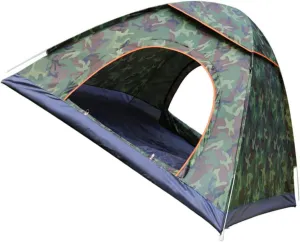 SUPVOX 1set Portable Automatic Camping Tent Person Beach Shelter Quick Opening Water-Resistant Wind-Responsive Frame for Family Outdoor Activities and Picnics
