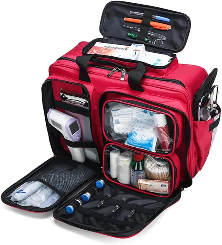 Survival Kit First Aid Kit Empty Tactical Trauma Bag Emergency Kit for Camping Hiking Home Outdoor Truck Vehicle Car Fishing Travel(Camouflage)