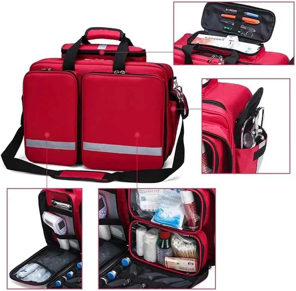 Survival Kit First Aid Kit Empty Tactical Trauma Bag Emergency Kit for Camping Hiking Home Outdoor Truck Vehicle Car Fishing Travel(Camouflage)