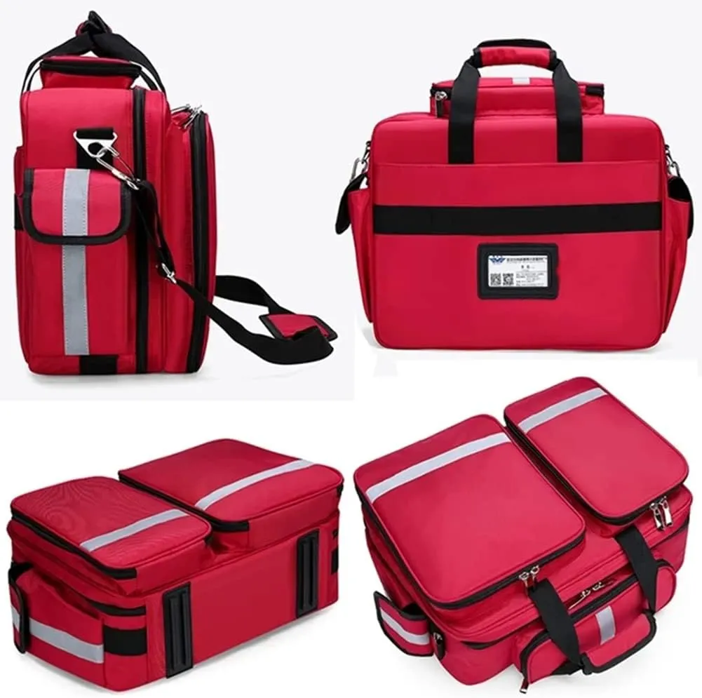 Survival Kit First Aid Kit Empty Tactical Trauma Bag Emergency Kit for Camping Hiking Home Outdoor Truck Vehicle Car Fishing Travel(Camouflage)