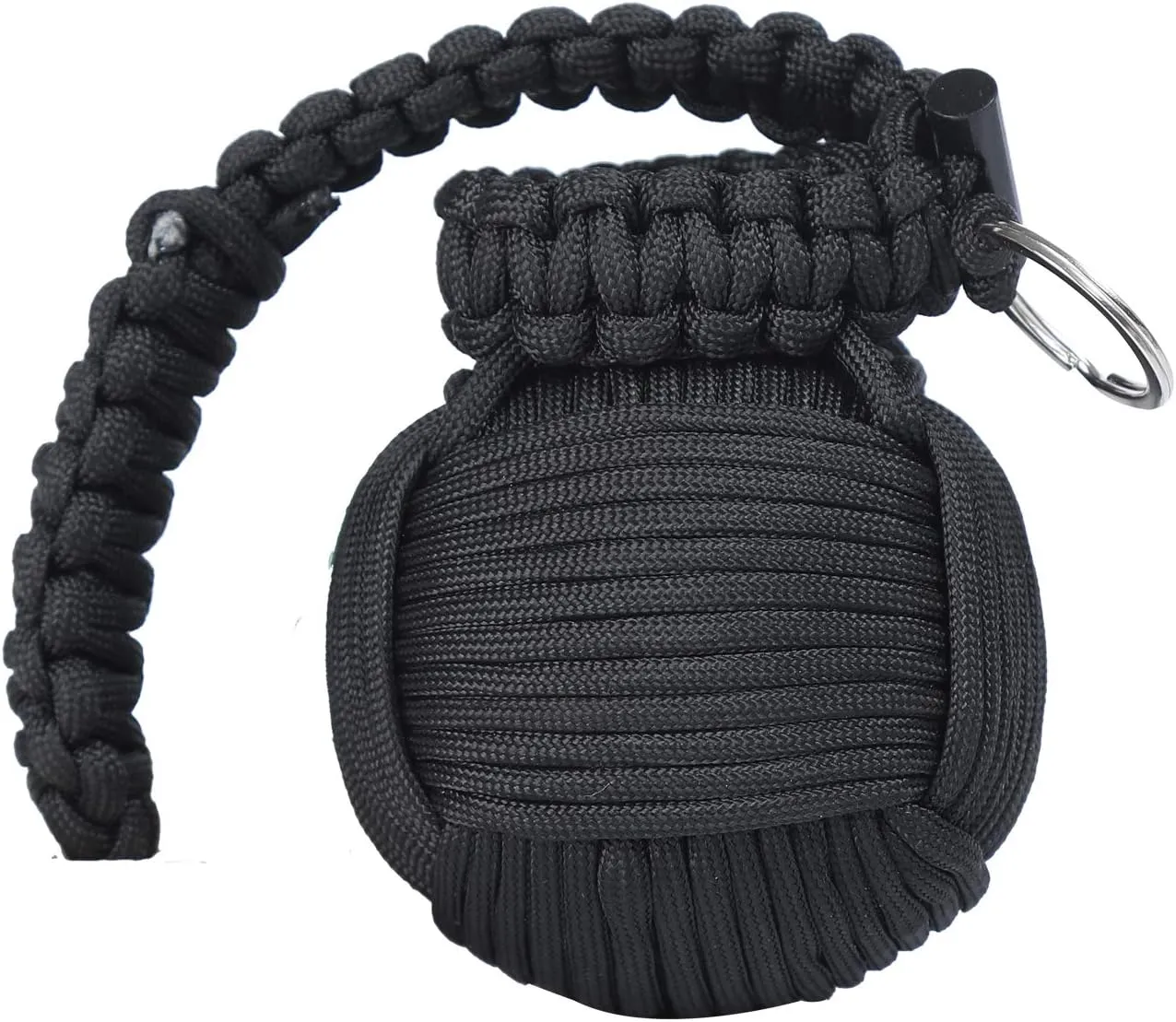 Survival Kit Paracord Grenade The #1 Best 48 Tool Emergency kit (Black)