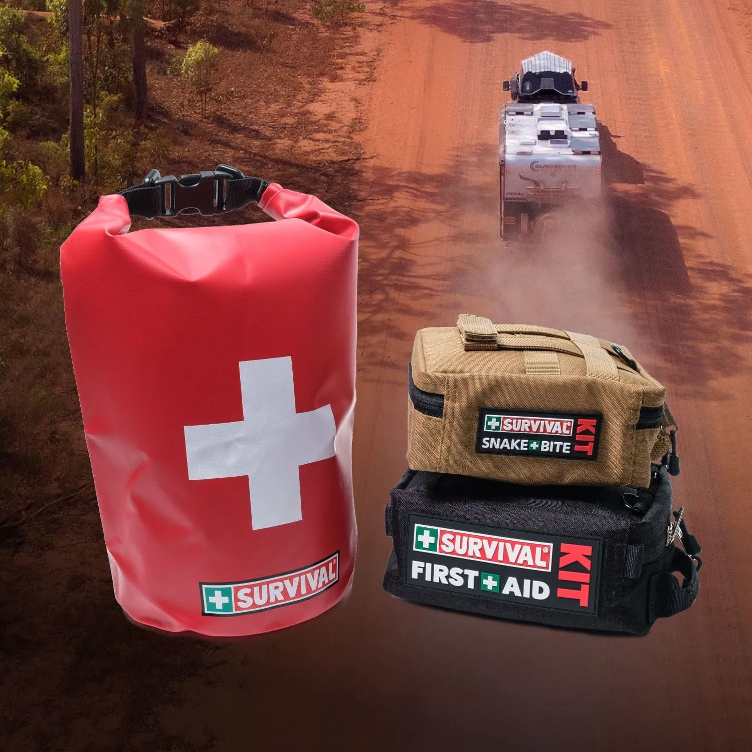 Survival Overland First Aid Kit Bundle