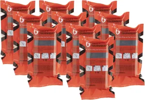SWAT-T Tourniquet Black 10 Pack, Emergency First Aid Equipment for Massive Hemorrhage Control, Made in The USA