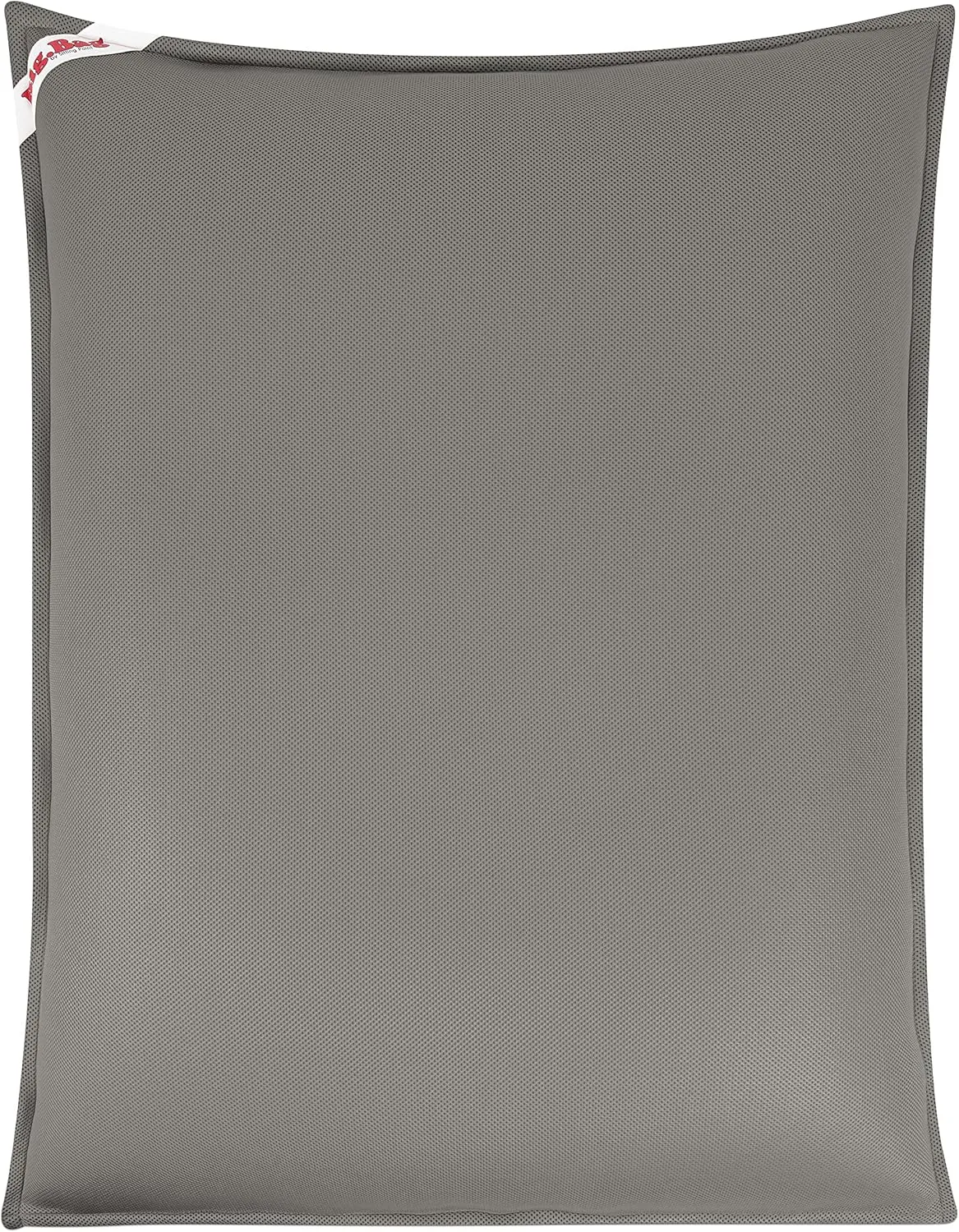 Swimming Bag Bean Bag Lounger and Floater for Pools and Backyards Grey