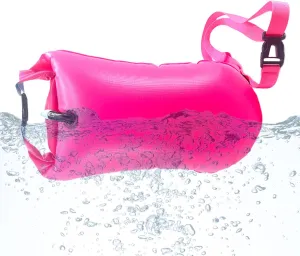 Swimming - Open Water Swimming Dry Backpack Inflatable Swimming Flotation | Inflatable Safety Fleet for Open Water Swimming, Dry Swimming Bags with Bowl