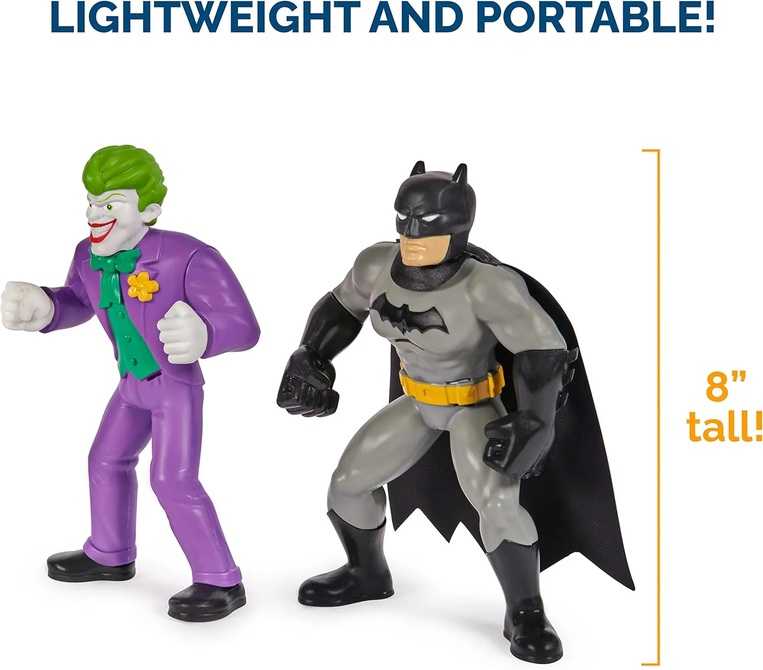 Swimways DC Batman Floatin' Figures, Batman & Joker 2-Pack Pool Toys for Kids Aged 3 & Up