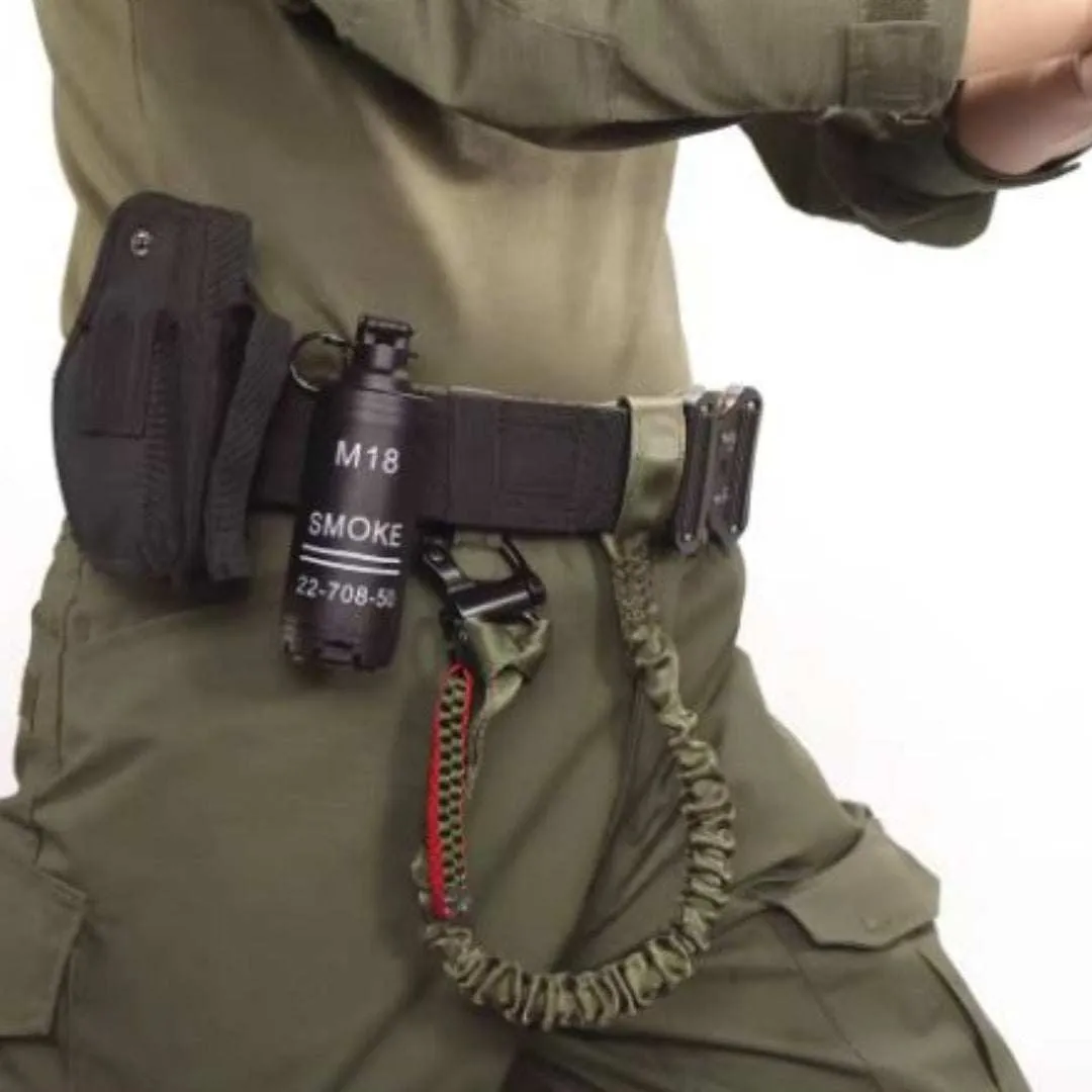 Tactical Battle Belt, Quick Release Buckle 2" MOLLE Gun Belt with 1.5" Inner Belt for Shooting Hunting