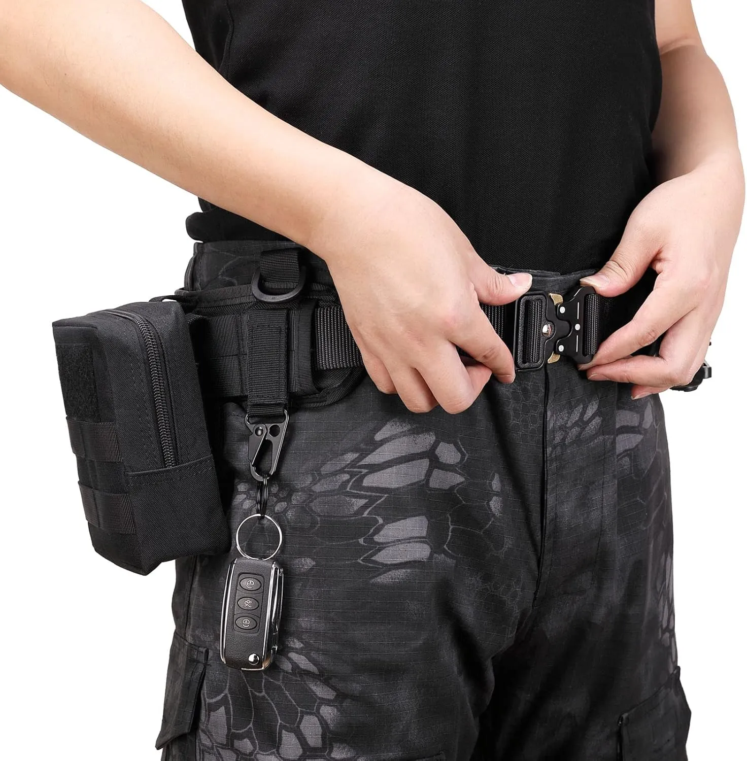 Tactical Battle Belt Set Molle Belts Hunting Game Belts Defense Belts