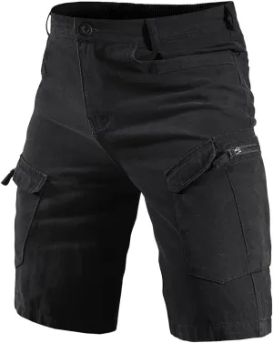 Tactical Cargo Cotton Work Shorts for Men Outdoor Casual Hiking Fishing Hunting Shorts with Multi Pockets