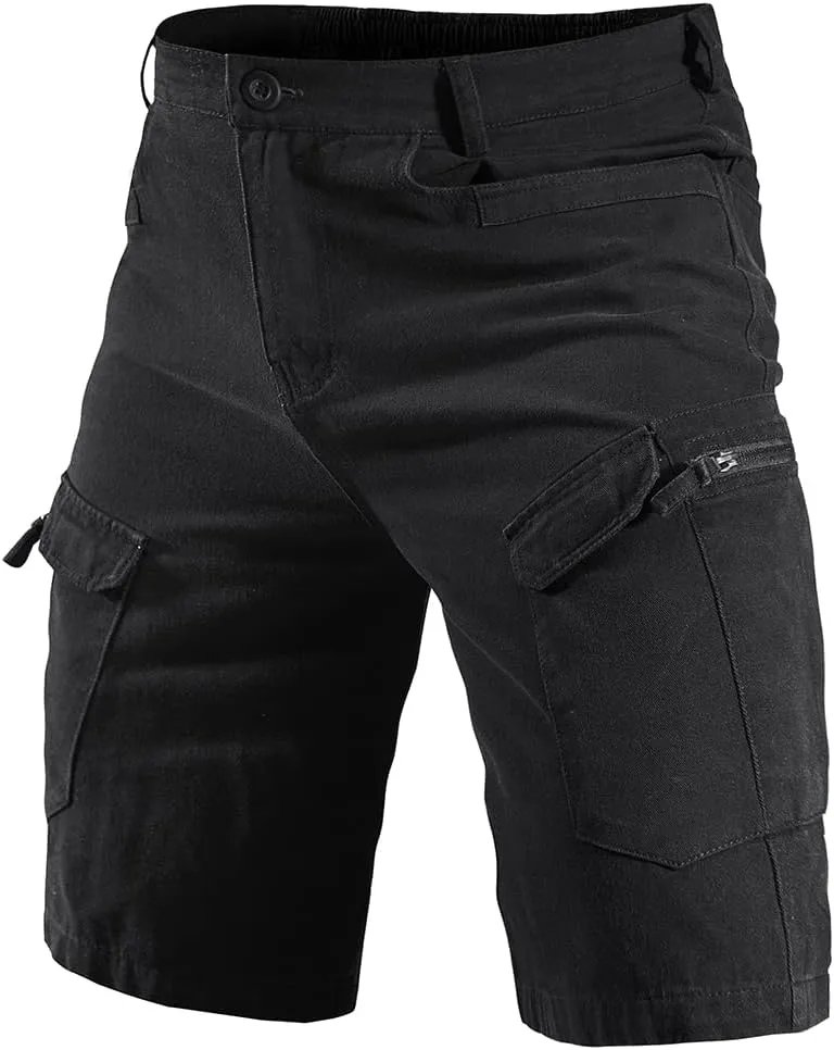 Tactical Cargo Cotton Work Shorts for Men Outdoor Casual Hiking Fishing Hunting Shorts with Multi Pockets