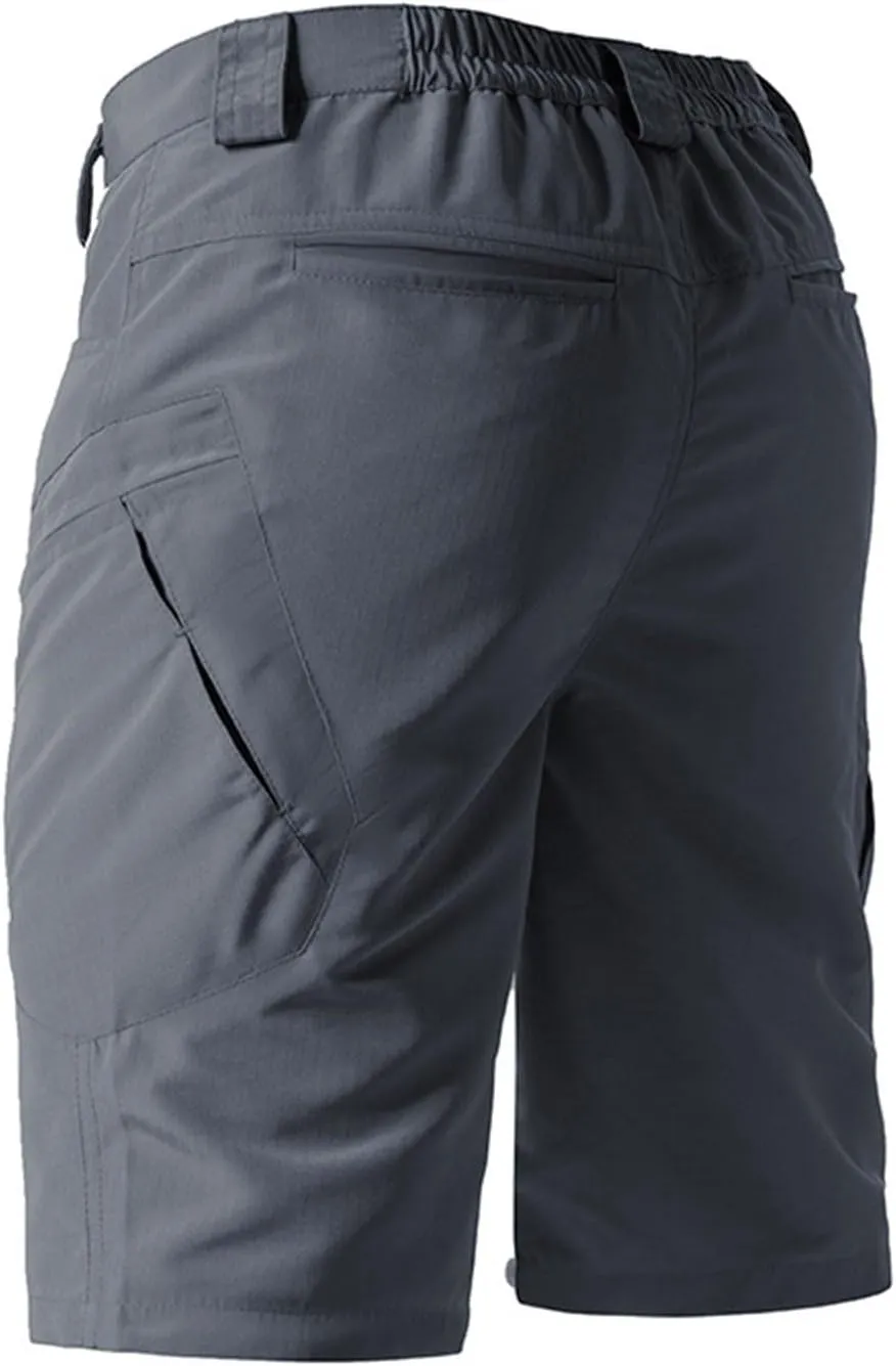 Tactical Cargo Shorts for Men Waterproof Ripstop Work Shorts Lightweight Quick Dry Hiking Short Pants Multi Pockets