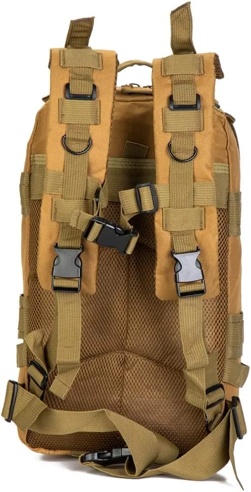 Tactical First Aid Bag MOLLE EMT IFAK Backpack Trauma First Aid Responder Medical Utility Military Rucksack Emergency (Tan)