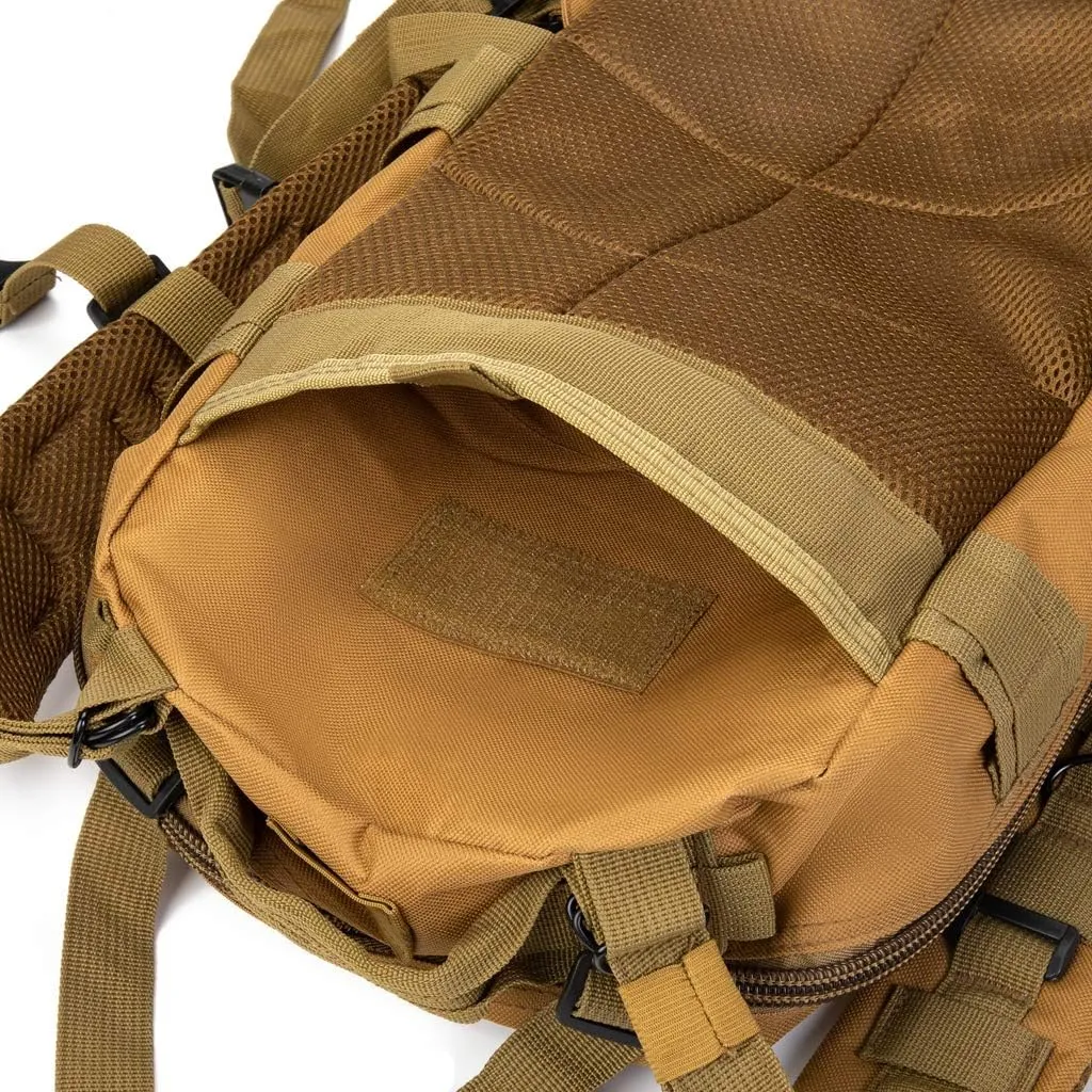Tactical First Aid Bag MOLLE EMT IFAK Backpack Trauma First Aid Responder Medical Utility Military Rucksack Emergency (Tan)