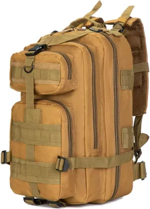 Tactical First Aid Bag MOLLE EMT IFAK Backpack Trauma First Aid Responder Medical Utility Military Rucksack Emergency (Tan)