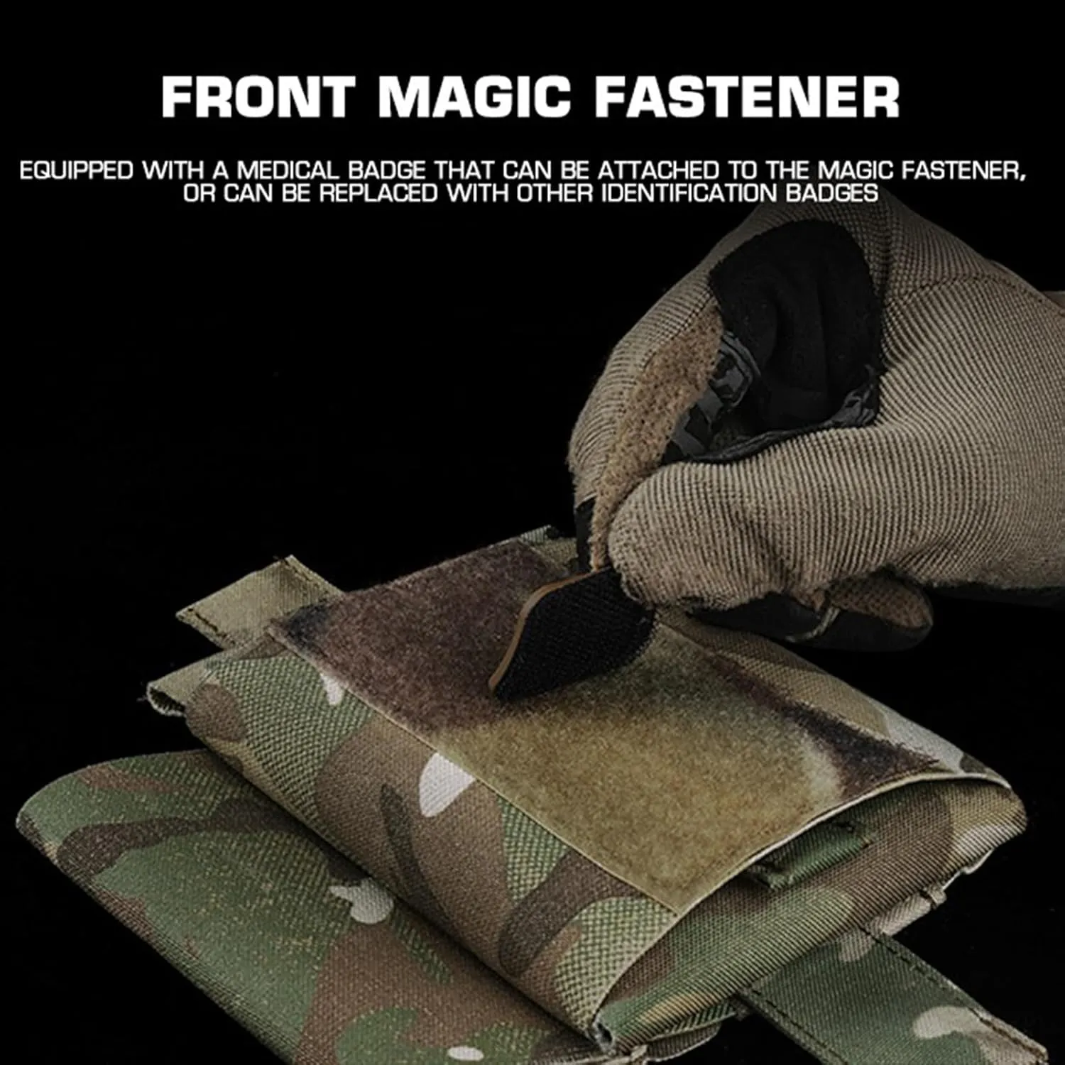 Tactical First Aid Medical Pouch,Two Mount IFAK Medical Kit Bag, Emergency Survival Bag for Outdoor Activities