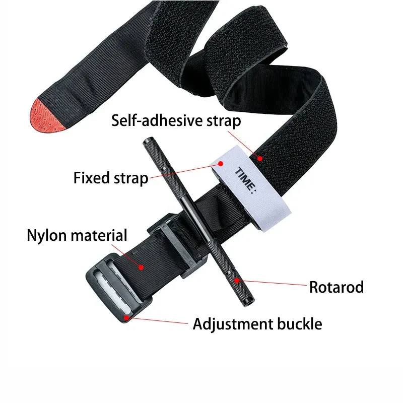 Tactical First Aid Tourniquet – Metal Rod, Reusable, Hemostasis Tool