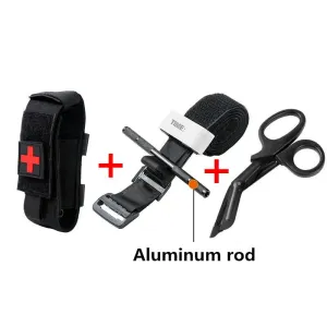 Tactical First Aid Tourniquet – Metal Rod, Reusable, Hemostasis Tool