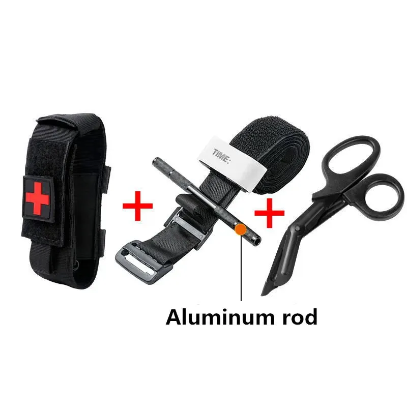 Tactical First Aid Tourniquet – Metal Rod, Reusable, Hemostasis Tool