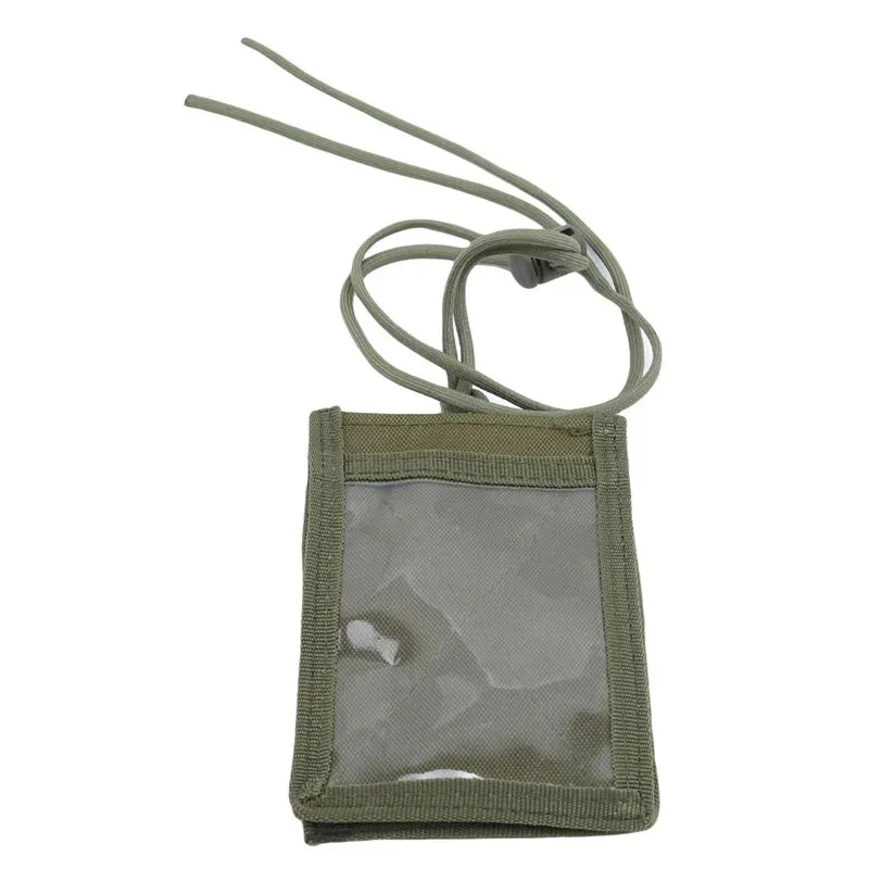 Tactical ID Badge Holder with Lanyard & Pen Loop
