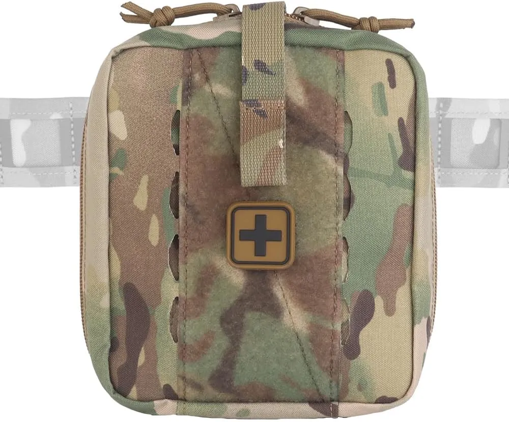 Tactical MED Pouch MOLLE Rapid Deployment First Aid Kit Outdoor Hunting Camping Survival Emergency Tools Bag