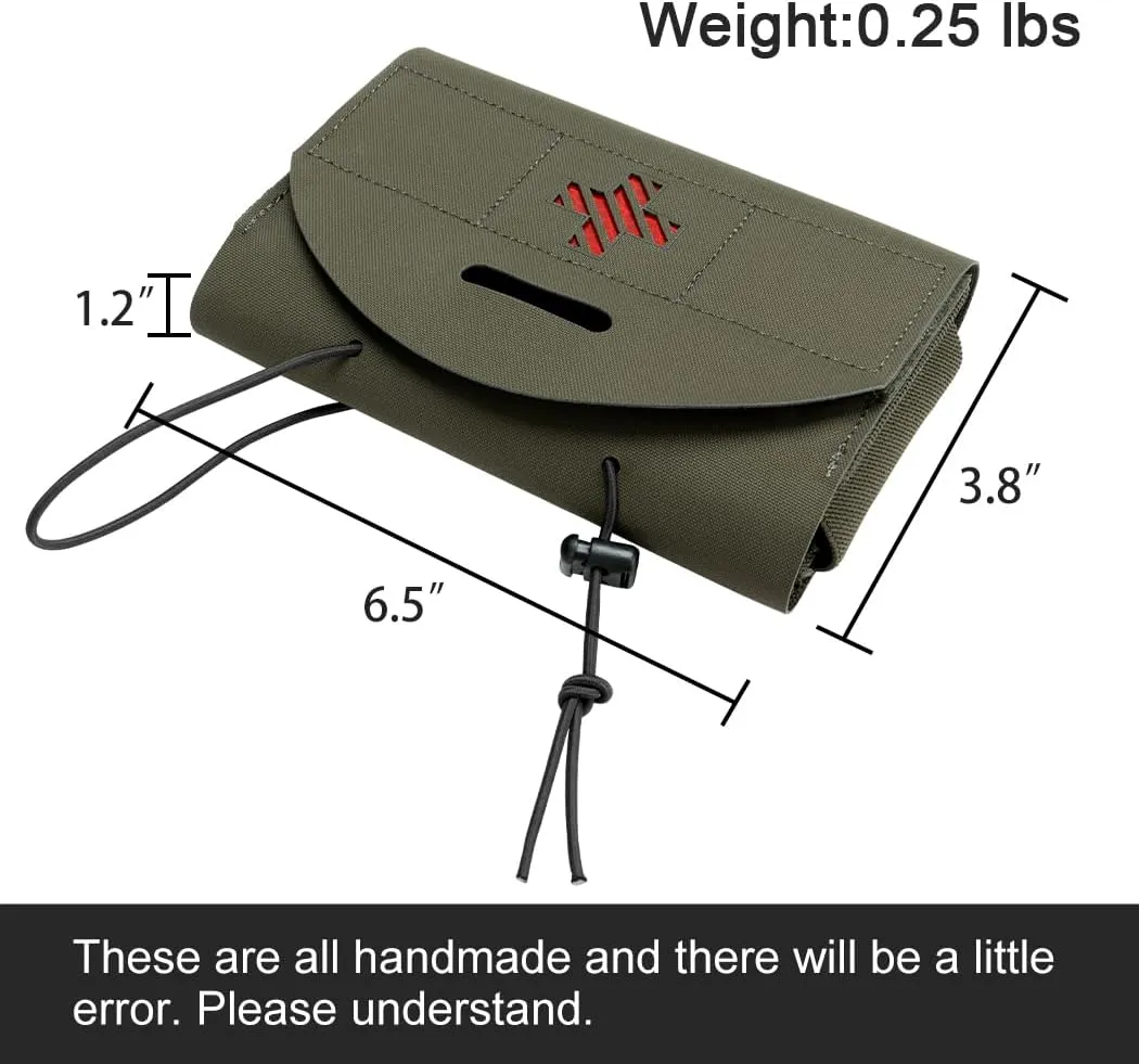 Tactical Medical Pouch MOLLE EMT First Aid Pouch IFAK Utility Pouch Portable Trauma Bag 500D Nylon for Tactical Belt and Vest