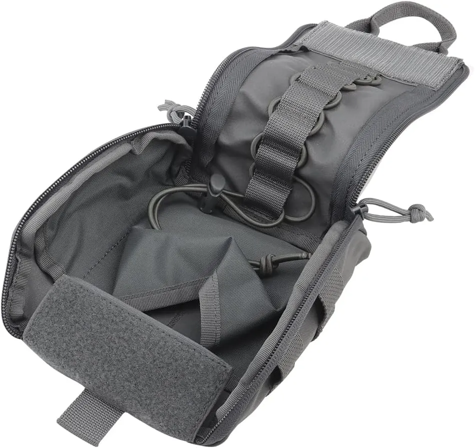 Tactical Molle Bag EDC First Aid Kit Pouch Medical EMT Emergency Utility Tool Pouch Hunting Camping Bag