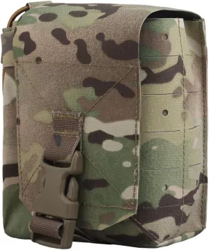 Tactical Multi-Purpose Sub Pouch, Walkie Talkie Carry Radio 5.56 Magazine Holder Tool Utility Bag Hunting Vest Accessories