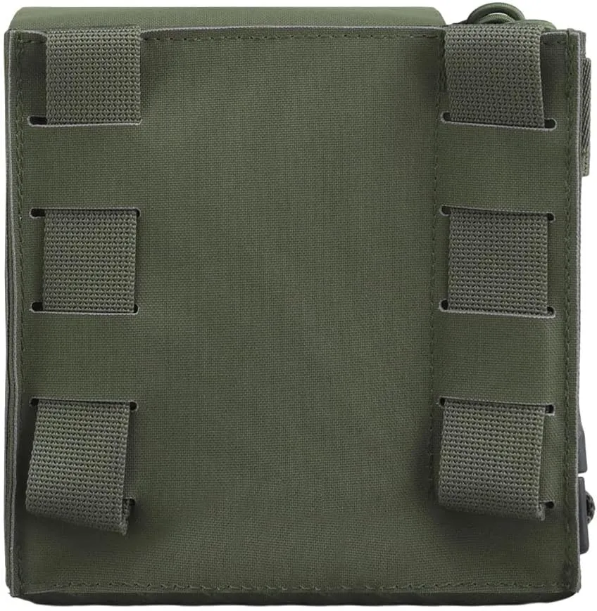 Tactical Multi-Purpose Sub Pouch, Walkie Talkie Carry Radio 5.56 Magazine Holder Tool Utility Bag Hunting Vest Accessories