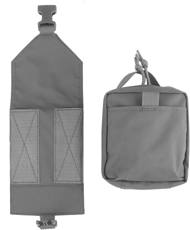 Tactical Rapid Deployment MOLLE Medical First Aid Pouch Storage Pocket Bag Dump Pouch EMT IFAK Trauma Pouch for Belt Vest