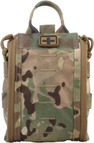 Tactical Rip-Away MOLLE First Aid Pouch Storage Pocket Bag Dump Pouch EMT IFAK Trauma Pouch
